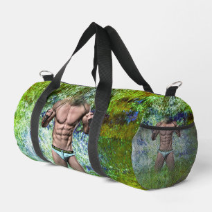 Sac De Sport SlipperyJoe's homme adulte très musclé torse nu