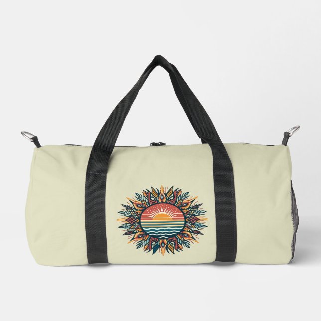 Sac De Sport Soleil d'été tribal