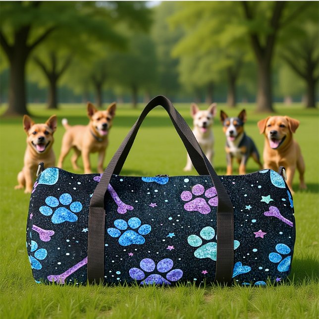 Sac De Sport Starlit Bones Paw Print  (Créateur téléchargé)