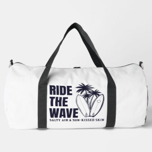 Sac De Sport Surfez sur la vague Peau salée