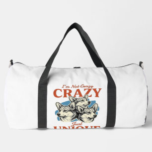 Sac De Sport T-shirt avec gravure vintage unique de Corgi drôle