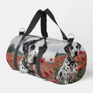 Sac De Sport **"Taches de joie : dalmatien dans un champ de coq