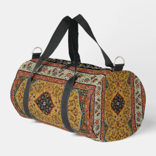 Sac De Sport Tapis Élegant Tapisserie Perse Antique Riche