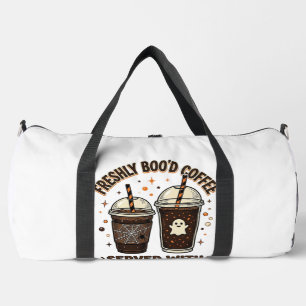 Sac De Sport Tasse fantôme Halloween Café Fraîchement Infusé