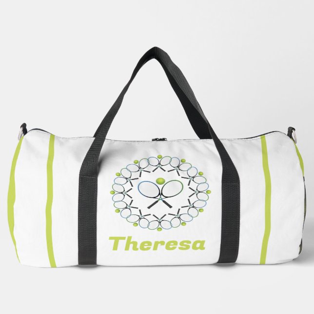 Sac De Sport Tennis personnalisé (Recto)