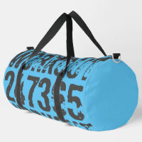 Texte usé et rayé Workout 247365 bleu