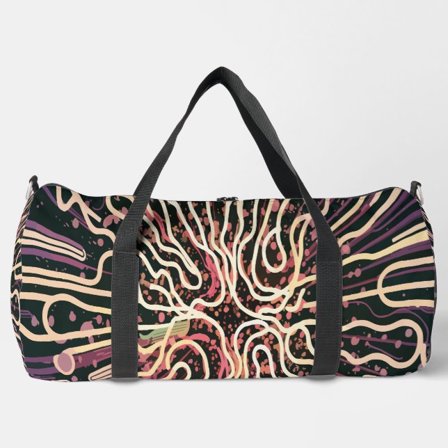 Sac De Sport Texture par bandes (Recto)