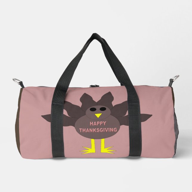 Sac De Sport Thanksgiving Plucked Turkey Patterned (Recto)