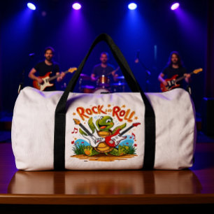 Sac De Sport Tortue Groovy Rockstar Rock And Roll