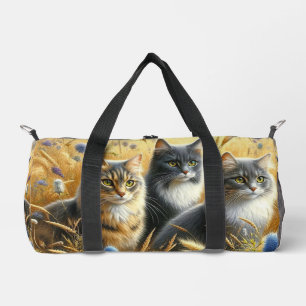 Sac De Sport Trois chats / Amoureux des chats