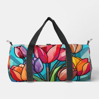 Sac De Sport Tulipes en verre tendu