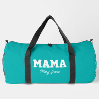 Sac De Sport Turquoise Aqua Mama Delivery Travel Gym