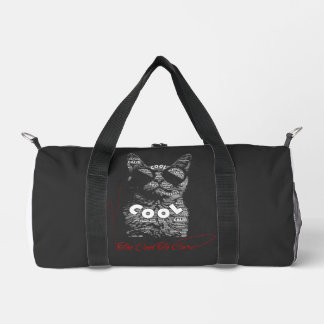 Sac De Sport Typographie de chat Too Cool To Care