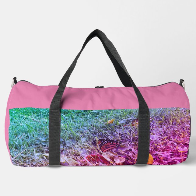 Sac De Sport Un Papillon Monarque, Imprimer, Couper, Coudre, Co (Recto)