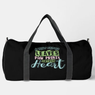 Sac De Sport Un véritable ami laisse des empreintes de pattes s