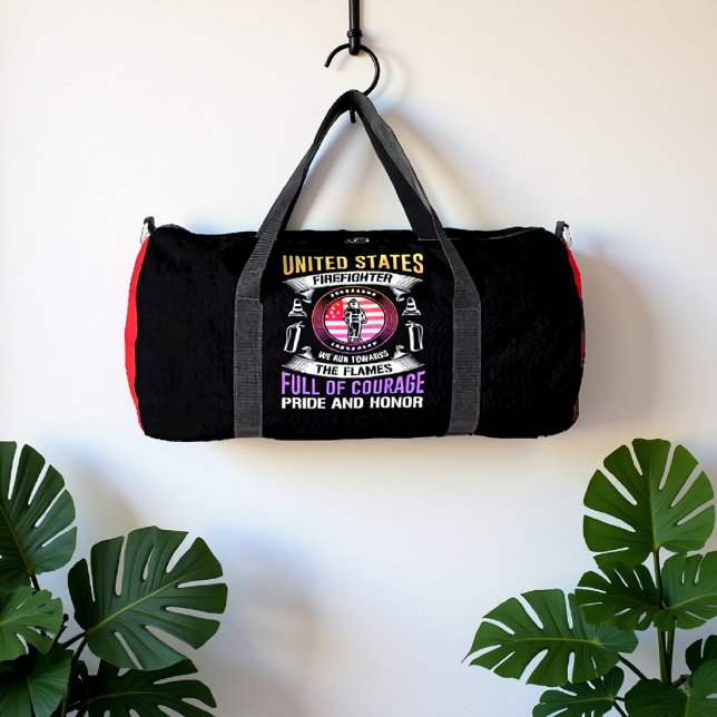 Sac De Sport United States Firefighter Full Courage (Créateur téléchargé)