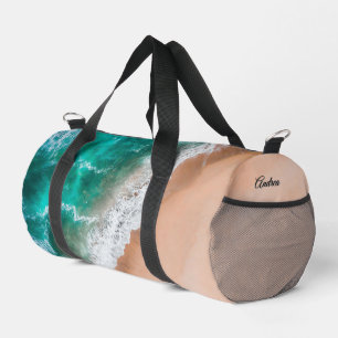 Sac De Sport Vagues sur la plage de sable Personnel