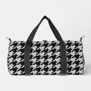 Sac De Sport Vérification de la base noire en gris cendré