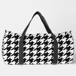 Sac De Sport Vérification de la position de base en noir et bla