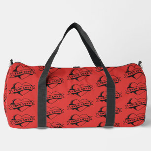 Sac De Sport Véritable amour Tatouage Coeur   Design romantique