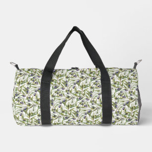 Sac De Sport Vert Sauge Aquarelle Olives Campagne Française
