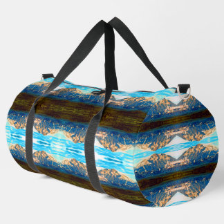 Sac De Sport Vintage USA Alaska Mt Mckinley