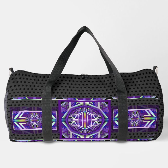 Sac De Sport violet w3 (Verso)