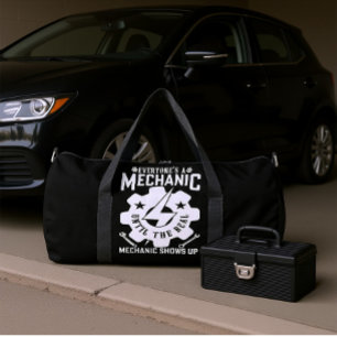 Sac De Sport Vrai Mécanicien Se Présente