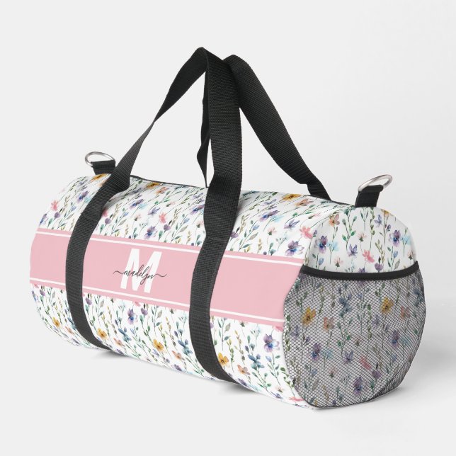 Sac De Sport Wildflower Monogram (Coin droit)