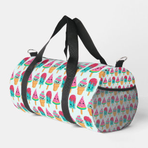 Sac De Sport Yummy Ice Cream Trio Vibe été Motif
