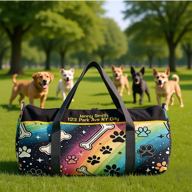 Sac De Sport Zany Rainbow Pet Adventure  (Créateur téléchargé)