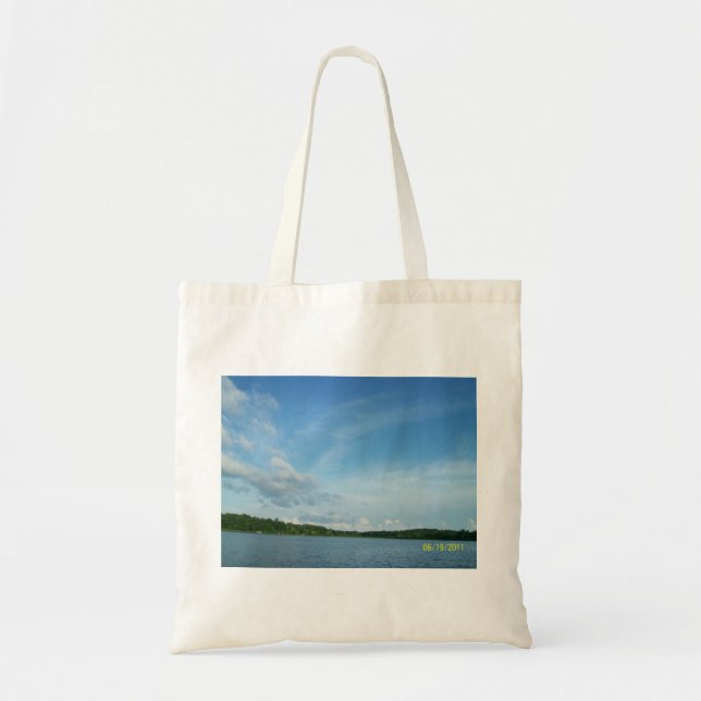 Sac de tissu avec la photo de nature (Devant)