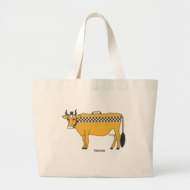 Sac de toile de Taxicow (Devant)
