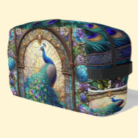 Sac de toilette Dopp Kit Paon Arc-en-Ciel