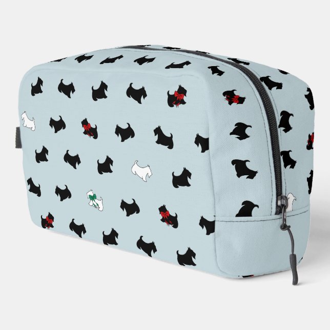 Sac de toilette écossais Terrier (Coin droit)