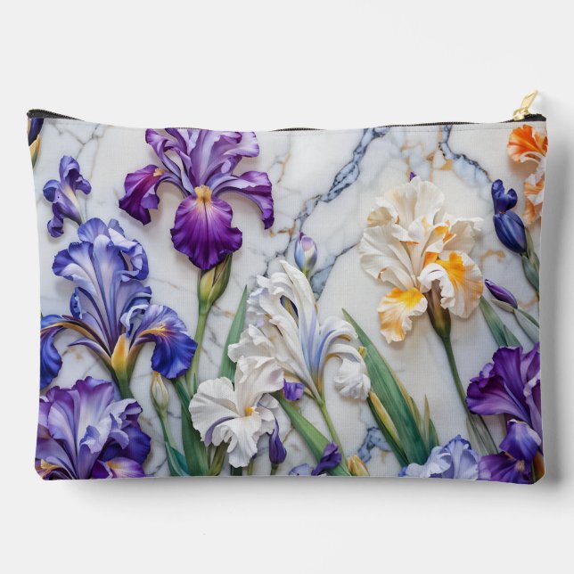 Sac de toilette en marbre Iris (Verso)