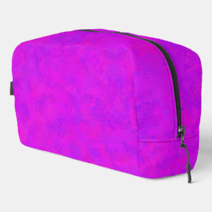 Sac de toilette Motif Abstrait rose pourpre
