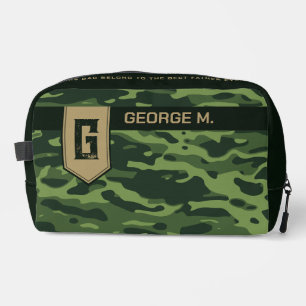 Sac de toilette Motif Camouflage pour homme/père