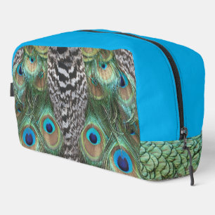 Sac de toilette Motif Peacock Feathers