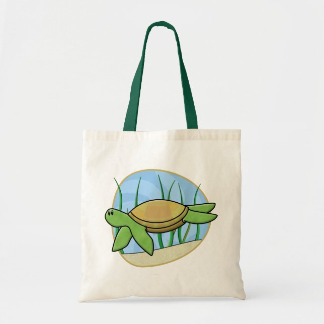 Sac de tortue de mer de Kawaii (Devant)