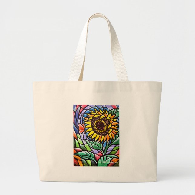 Sac de tournesol - beauté de 281 tournesols (Devant)