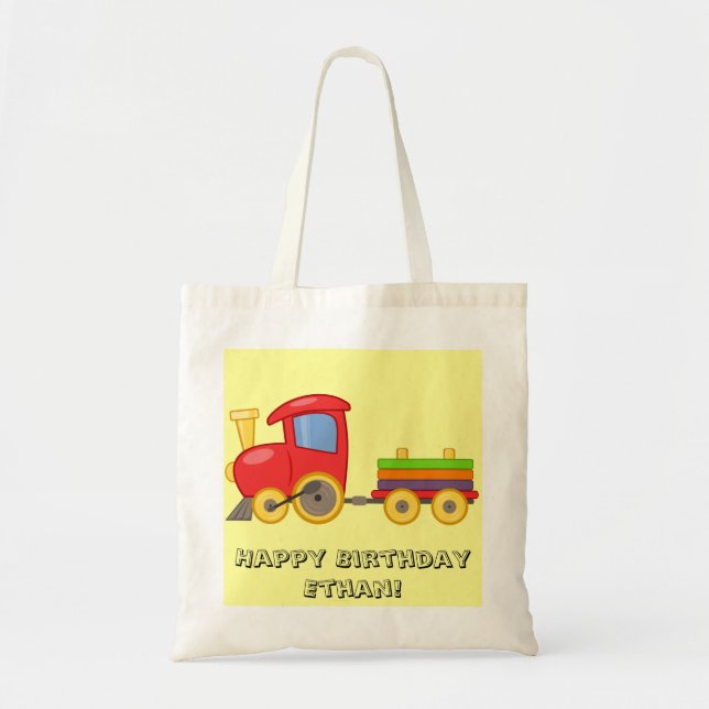 Sac de train pour enfant personnalisé (Devant)