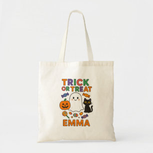 Sac de traitement d'Halloween coloré pour Emma