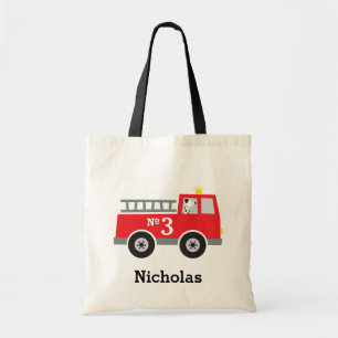 Sac de traitement d'Halloween pour camion-feu pers