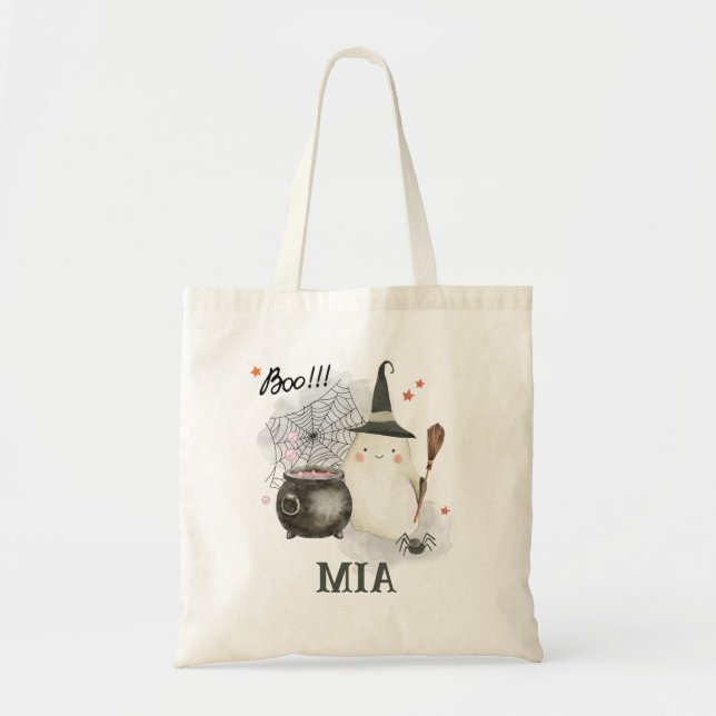 Sac de traitement personnalisé pour enfants Boo Ha (Devant)