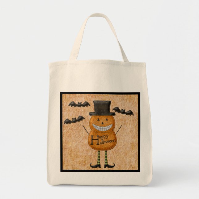 Sac de traitement pour homme citrouille (Devant)