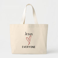 Sac de transport pour femmes | Jésus aime tout le 