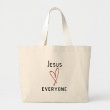 Sac de transport pour femmes | Jésus aime tout le