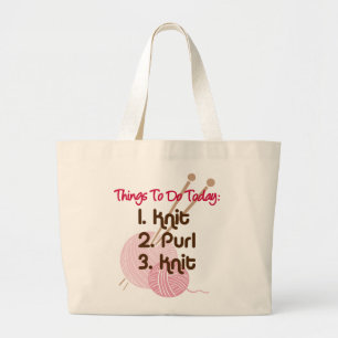 Sac de Tricot de liste des tâches