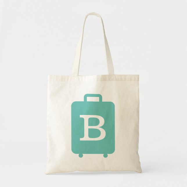 Sac de voyage pour week-end avec monogramme person (Devant)